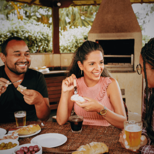 Welcoming atmosphere at our gathering